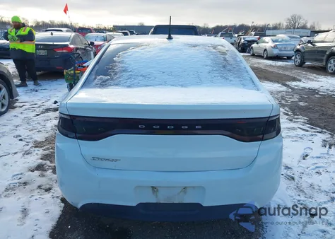 2016 Dodge Dart Se z USA, uszkodzony, nr VIN 1C3CDFAA9GD591691